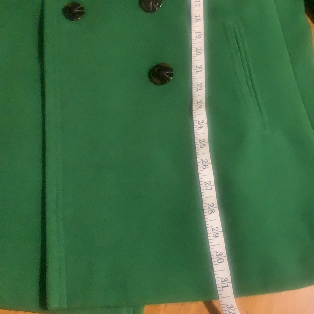 Calvin Klein Green Pea Coat 🍀🍀☘️ - Picture 10 of 16